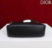 Kitlife Dior Ogun Bag Black Smooth Leather 8001 26×14.5×17cm - 5