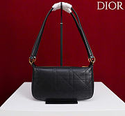 Kitlife Dior Ogun Bag Black Smooth Leather 8001 26×14.5×17cm - 4
