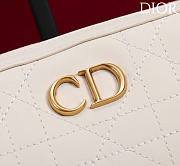 Kitlife Dior Ogun Bag White Smooth Leather 8001 26×14.5×17cm  - 2