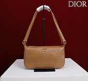 Kitlife Dior Ogun Bag Brown Smooth Leather 8001 26×14.5×17cm - 1