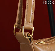 Kitlife Dior Ogun Bag Brown Smooth Leather 8001 26×14.5×17cm - 4