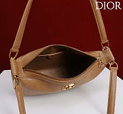 Kitlife Dior Ogun Bag Brown Smooth Leather 8001 26×14.5×17cm - 3