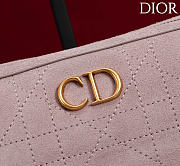 Kitlife Dior Ogun Bag Light Pink Suede Leather 8001 26×14.5×17cm - 2