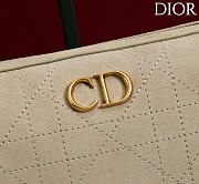 Kitlife Dior Ogun Bag Cream Leather 8001 26×14.5×17cm  - 2