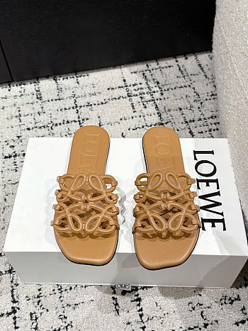 Kitlife Loewe 25SS Slippers Tan
