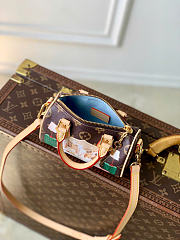 Kitlife Lousi Vuitton Nano Speedy Bag Brown Monogram Room Service M2A895 16x10x7.5cm - 6