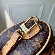 Kitlife Lousi Vuitton Nano Speedy Bag Brown Monogram Room Service M2A895 16x10x7.5cm - 4