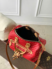 Kitlife Louis Vuitton Speedy P9 Bandoulière 25 Reversible Bag Brown & Red M2A579 32x22.5x18cm - 3