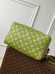 Kitlife Louis Vuitton Speedy P9 Bandoulière 25 Reversible Bag Green & White M2A408 32x22.5x18cm  - 6