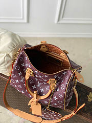 Kitlife Louis Vuitton Speedy P9 Bandoulière 25 Reversible Bag Dark Brown & Brown M2A455 32x22.5x18cm  - 6