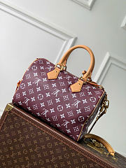 Kitlife Louis Vuitton Speedy P9 Bandoulière 25 Reversible Bag Dark Brown & Brown M2A455 32x22.5x18cm  - 3
