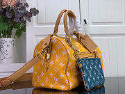Kitlife Louis Vuitton Speedy P9 Bandoulière 25 Reversible Bag Yellow & Blue 32x22.5x18cm - 4