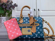 Kitlife Louis Vuitton Speedy P9 Bandoulière 25 Reversible Bag Pink & Blue M2A579 32x22.5x18cm  - 1