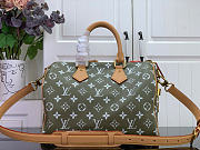 Kitlife Louis Vuitton Speedy P9 Bandoulière 25 Reversible Bag Green & Yellow 32x22.5x18cm  - 4