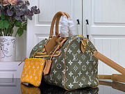 Kitlife Louis Vuitton Speedy P9 Bandoulière 25 Reversible Bag Green & Yellow 32x22.5x18cm  - 3