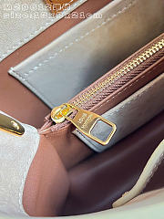 Kitlife Louis Vuitton Capucines Mini Bag Beige Calfskin Suede Leather M29612 21x13.6x8cm - 4