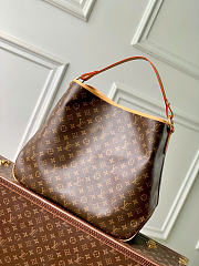 Kitlife Louis Vuitton Graceful Tote Bag Brown M40354 58×32×21cm - 3