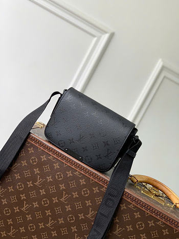 Kitlife Louis Vuitton Mini Bastille Bag Black Monogram Midnight Canvas M3A597 15x24x6.5cm 