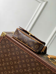 Kitlife Louis Vuitton Mini Bastille Bag Brown Monogram Archive Canvas M3A430 15x24x6.5cm  - 4
