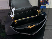 Kitlife Louis Vuitton Capucines Edito Bag Black 33x12x8.5cm - 4