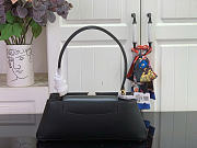 Kitlife Louis Vuitton Capucines Edito Bag Black 33x12x8.5cm - 6