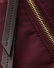 Kitlife Prada Explore Small Re-Nylon And Leather Shoulder Bag Burgundy 1BH232 25x12.5x9.5cm - 6