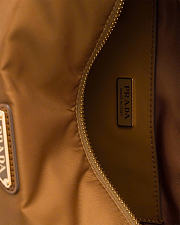 Kitlife Prada Explore Small Re-Nylon And Leather Shoulder Bag Brown 1BH232 25x12.5x9.5cm  - 4