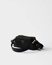 Kitlife Prada Explore Small Re-Nylon And Leather Shoulder Bag Black 1BH232 25x12.5x9.5cm  - 5