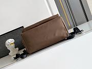 Kitlife Prada Re-Nylon and Saffiano Leather Backpack Brown 2VZ048 31x43.5x20cm - 6