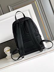 Kitlife Prada Re-Nylon and Saffiano Leather Backpack Black 2VZ048 31x43.5x20cm - 5