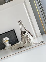 Kitlife Prada Karin Small Leather Bag White 1BA499 24x14x9cm - 4