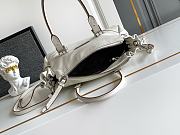 Kitlife Prada Karin Small Leather Bag White 1BA499 24x14x9cm - 3