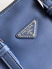 Kitlife Prada Karin Small Leather Bag Blue 1BA499 24x14x9cm - 5