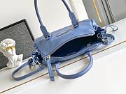 Kitlife Prada Karin Small Leather Bag Blue 1BA499 24x14x9cm - 4