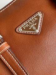 Kitlife Prada Karin Small Leather Bag Brown 1BA499 24x14x9cm  - 3