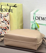 Kitlife Loewe Large Flamenco Clutch In Beige Nappa Calfskin 38x14x29cm - 5