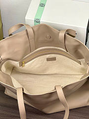 Kitlife Loewe Large Flamenco Clutch In Beige Nappa Calfskin 38x14x29cm - 4