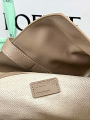 Kitlife Loewe Large Flamenco Clutch In Beige Nappa Calfskin 38x14x29cm - 3