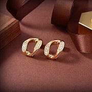 Kitlife Burberrry Earrings Gold 1 - 1