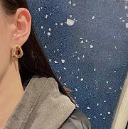 Kitlife Burberrry Earrings Gold 1 - 2