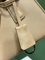 Kitlife Prada Galleria Mini Saffiano Leather Bag Beige 1BA916 21x12.5x8.5cm  - 5