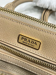 Kitlife Prada Galleria Mini Saffiano Leather Bag Beige 1BA916 21x12.5x8.5cm  - 6