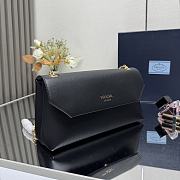 Kitlife Prada Doux Shoulder Bag Black 29x16x9.5cm - 6