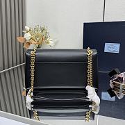 Kitlife Prada Doux Shoulder Bag Black 29x16x9.5cm - 5