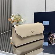 Kitlife Prada Doux Shoulder Bag Beige 29x16x9.5cm  - 6