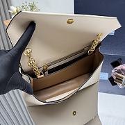 Kitlife Prada Doux Shoulder Bag Beige 29x16x9.5cm  - 5