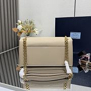 Kitlife Prada Doux Shoulder Bag Beige 29x16x9.5cm  - 4