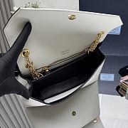 Kitlife Prada Doux Shoulder Bag White 29x16x9.5cm  - 6
