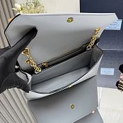 Kitlife Prada Doux Shoulder Bag Light Blue 29x16x9.5cm - 3