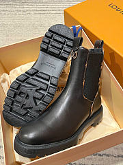 Kitlife Louis Vuitton District Chelsea Ankle Boot Black 1AIBV1 - 4